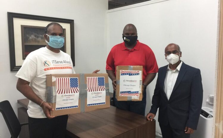 Donated 500 KN95 Masks to Health care professionals in Illinois 17th Legislative District (Chicago area) on July 29, 2020