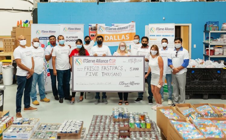 Donated $5,000 to Frisco Fastpacs to feed hungry school-going children