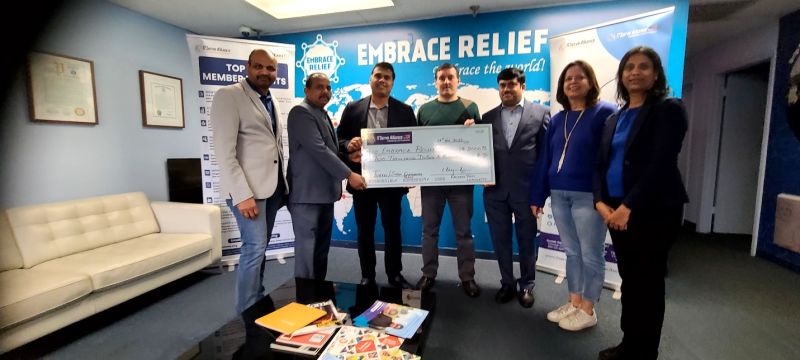 ITServe North east Chapter donated Turkey & Syria Earthquake hit victims through a Non-Profit Organization called Embrace Relief