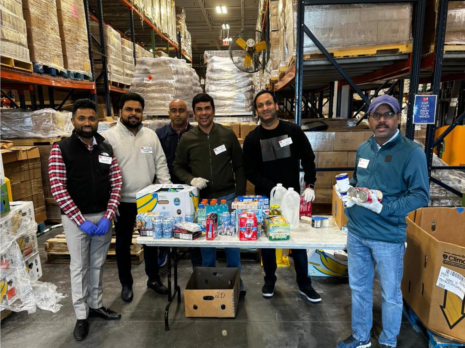 The ITServe Charlotte Chapter supported Second Harvest Food Bank