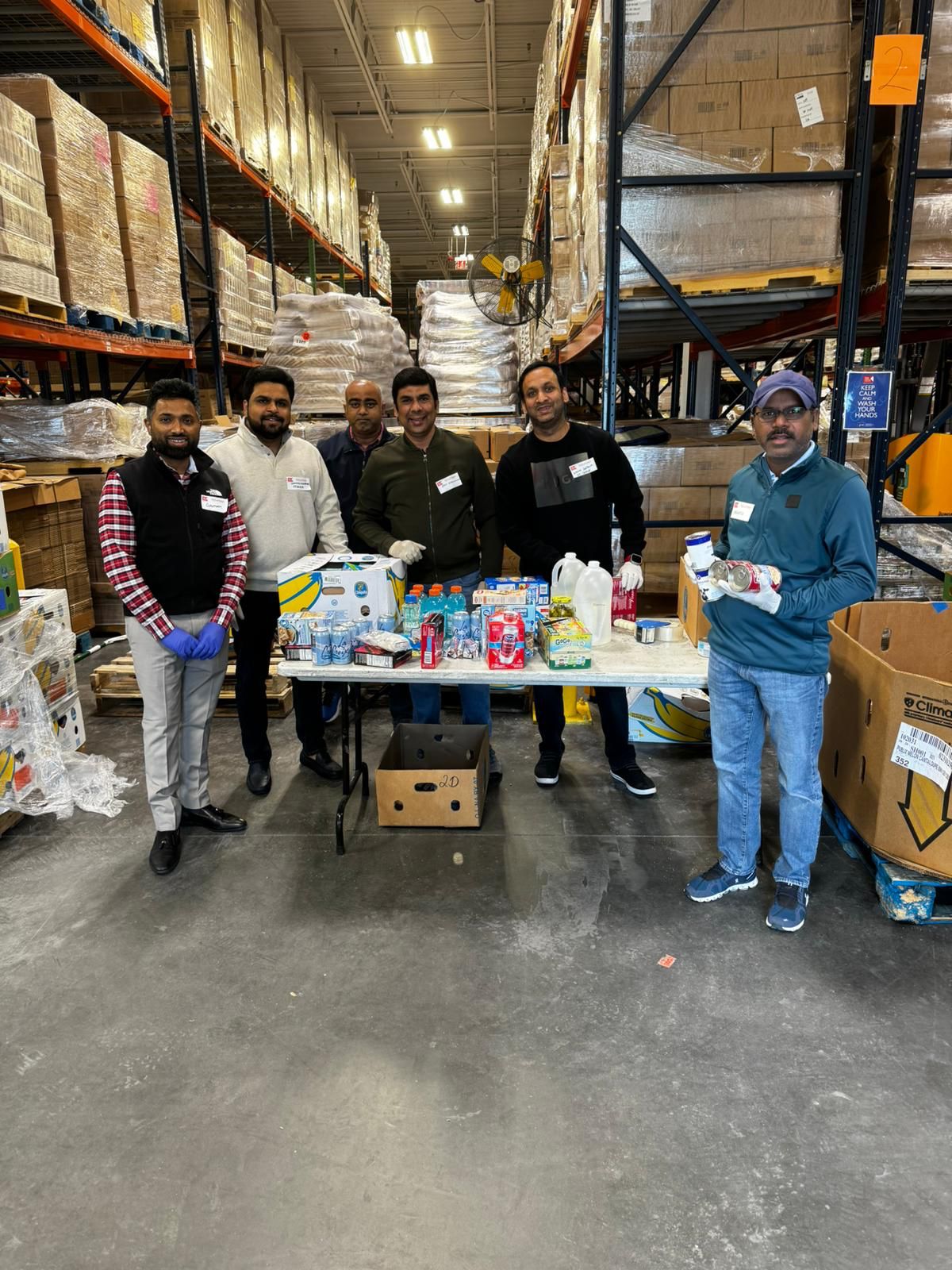 The ITServe Charlotte Chapter supported Second Harvest Food Bank