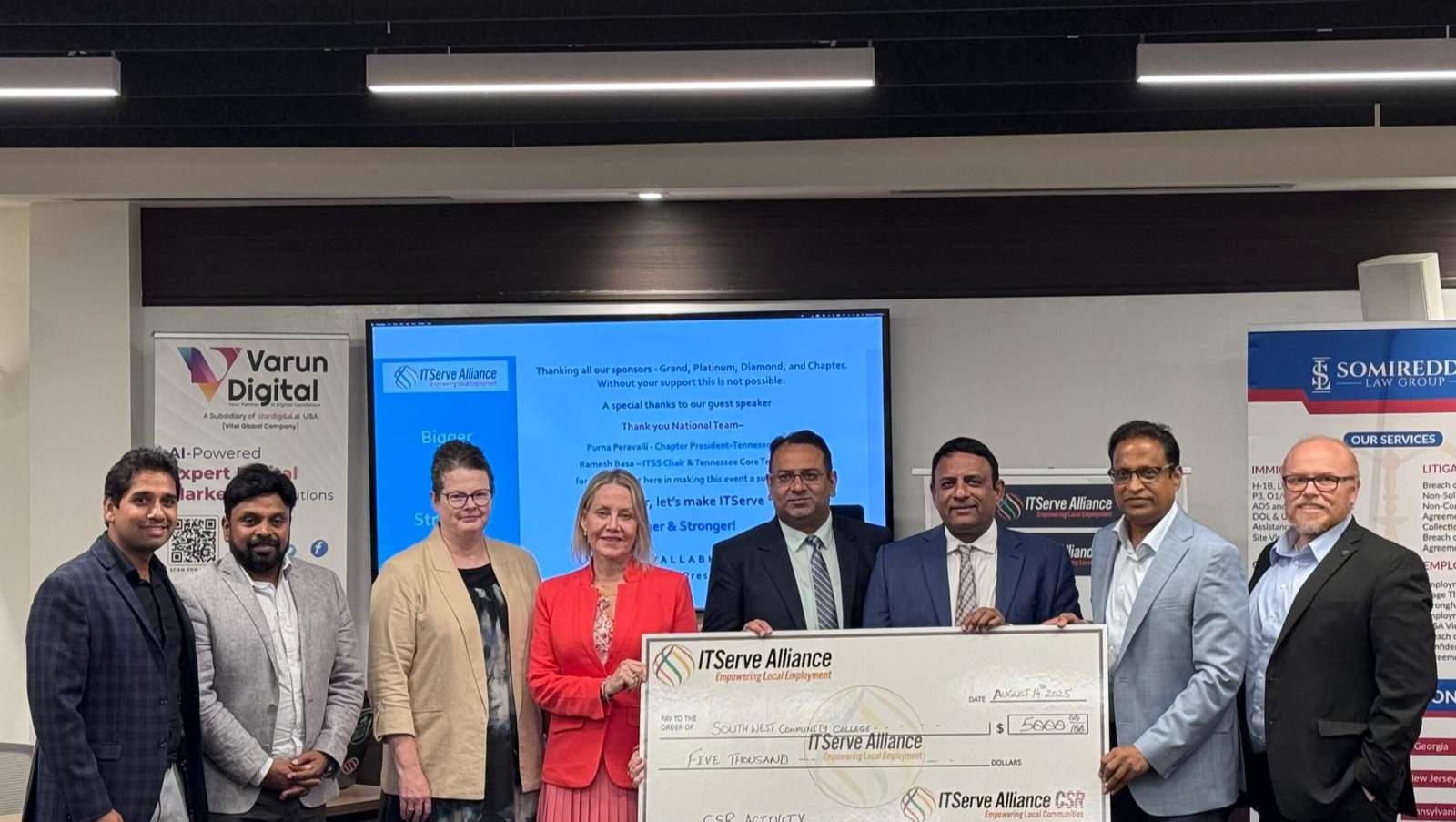 ITServe Tennessee Chapter Monthly Meeting & CSR Activity