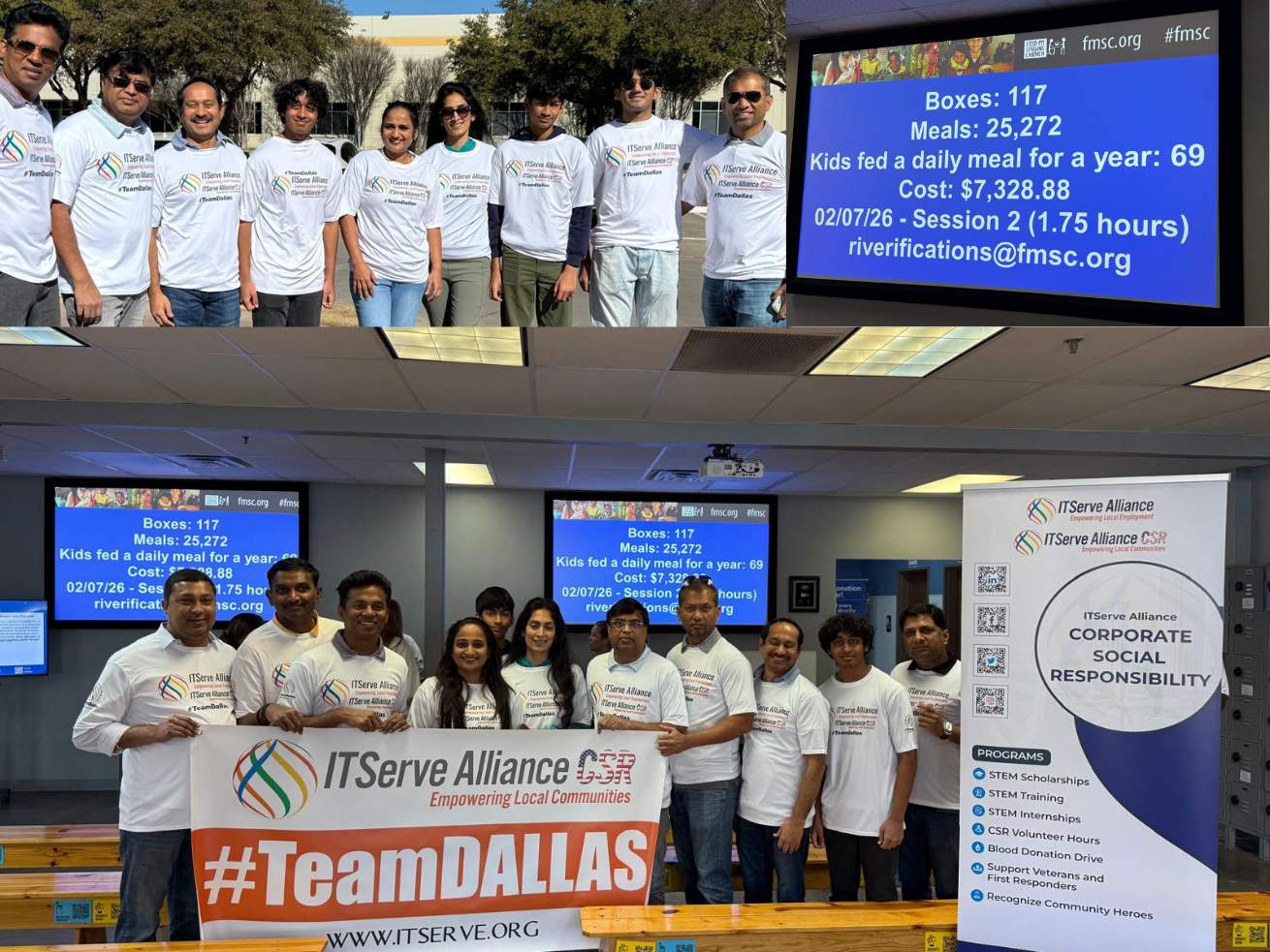 ITServe Dallas Chapter Alliance Supports Global Hunger Relief Efforts